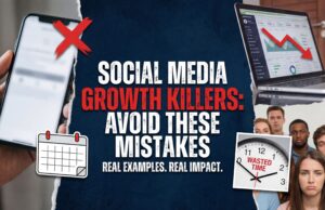 Common Social Media Mistakes That Kill Growth